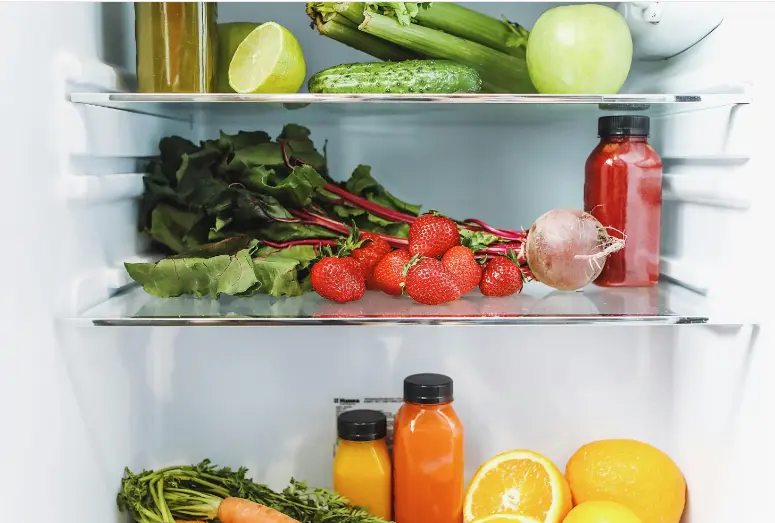 Kitchen Organization Tips For Easy Meal Prep of fruits and vegetables