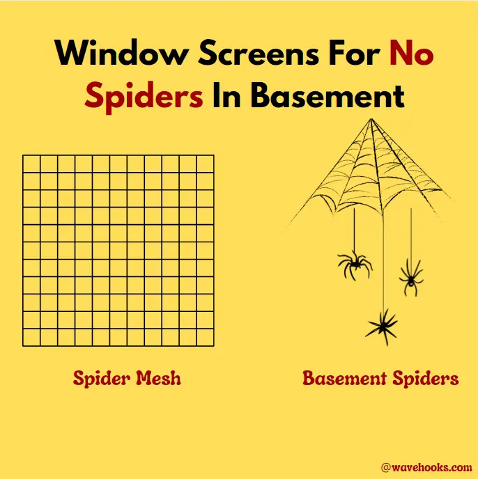 window screens for no spiders