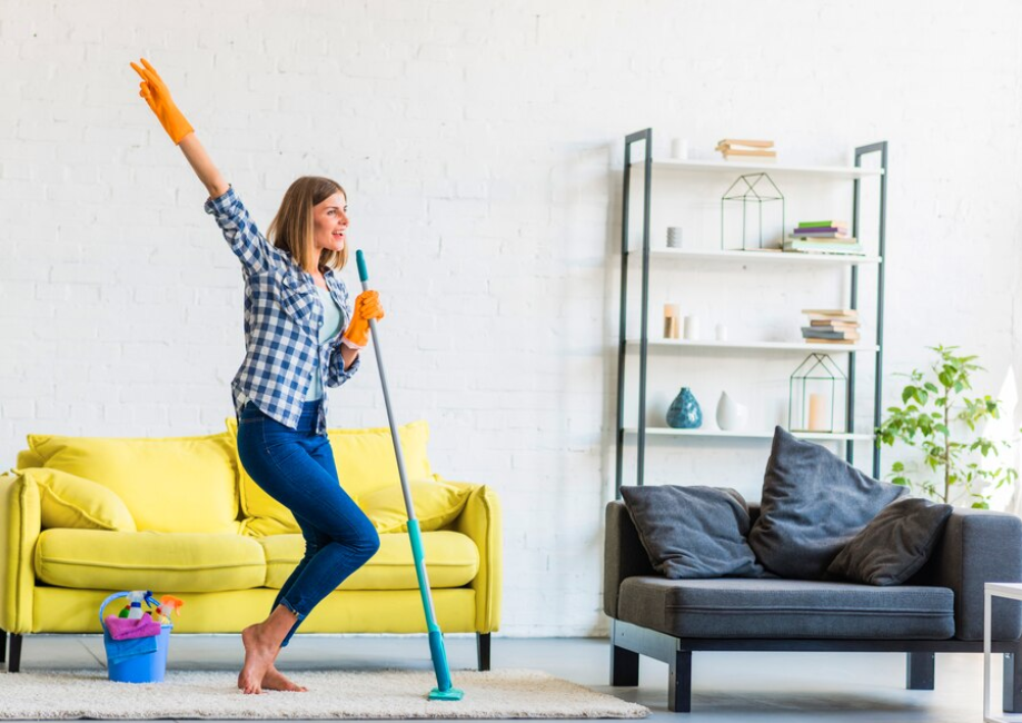 cleaning couch