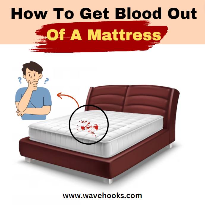 how to get blood out of a mattress