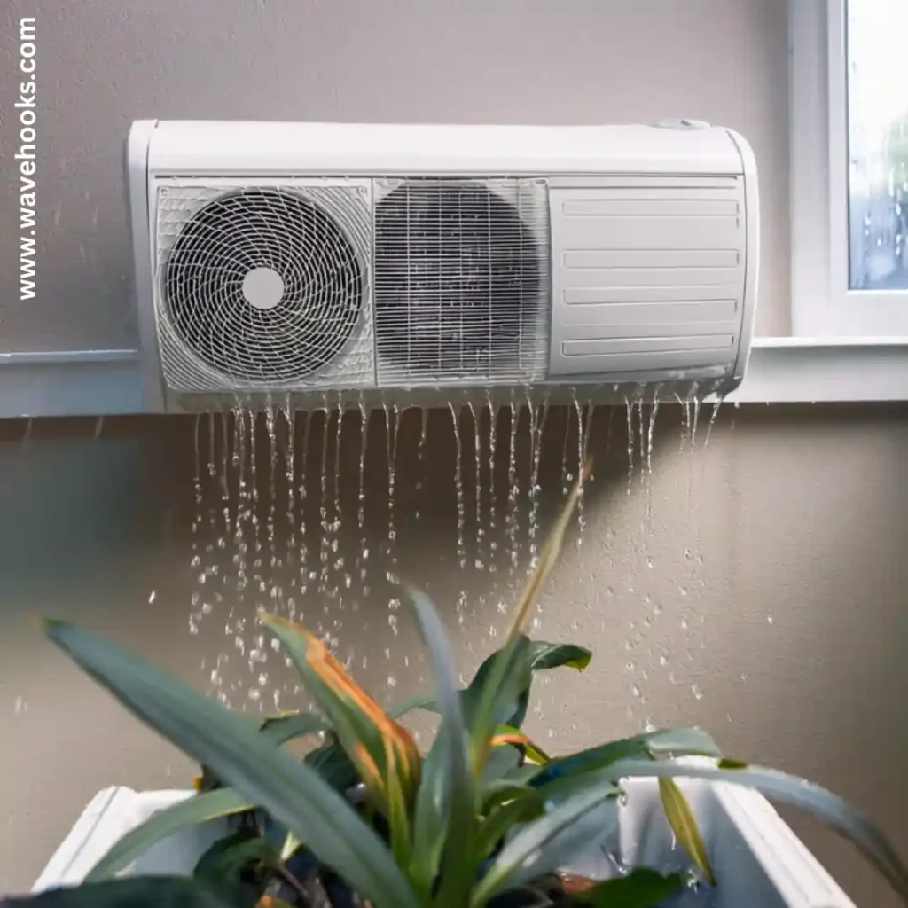 Common causes of AC water leaks in house