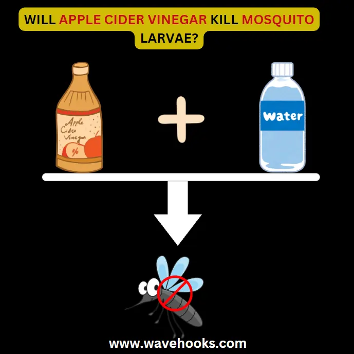 will apple cider vinegar kill mosquito larvae?