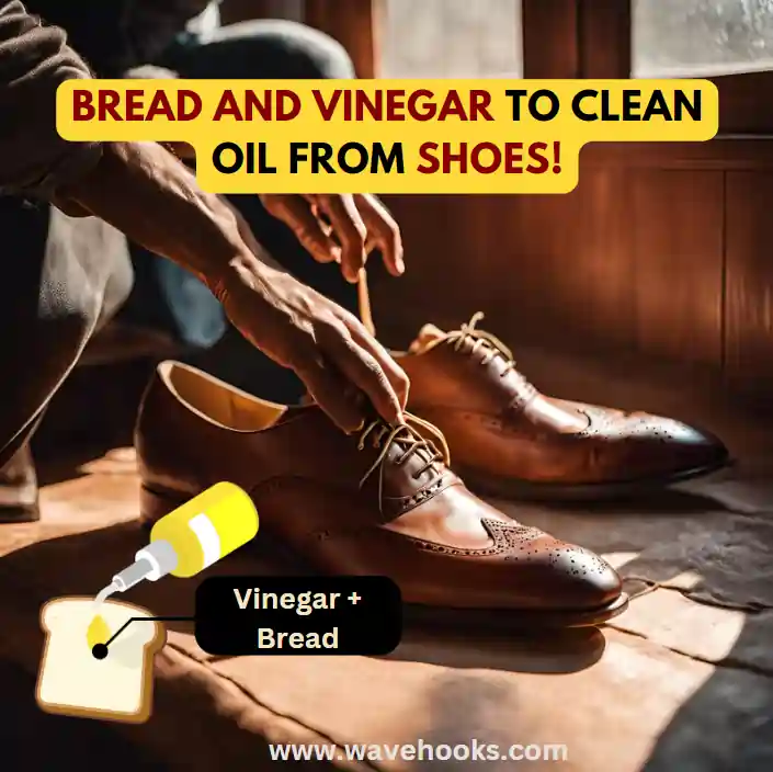 how to get oil out of leather shoes