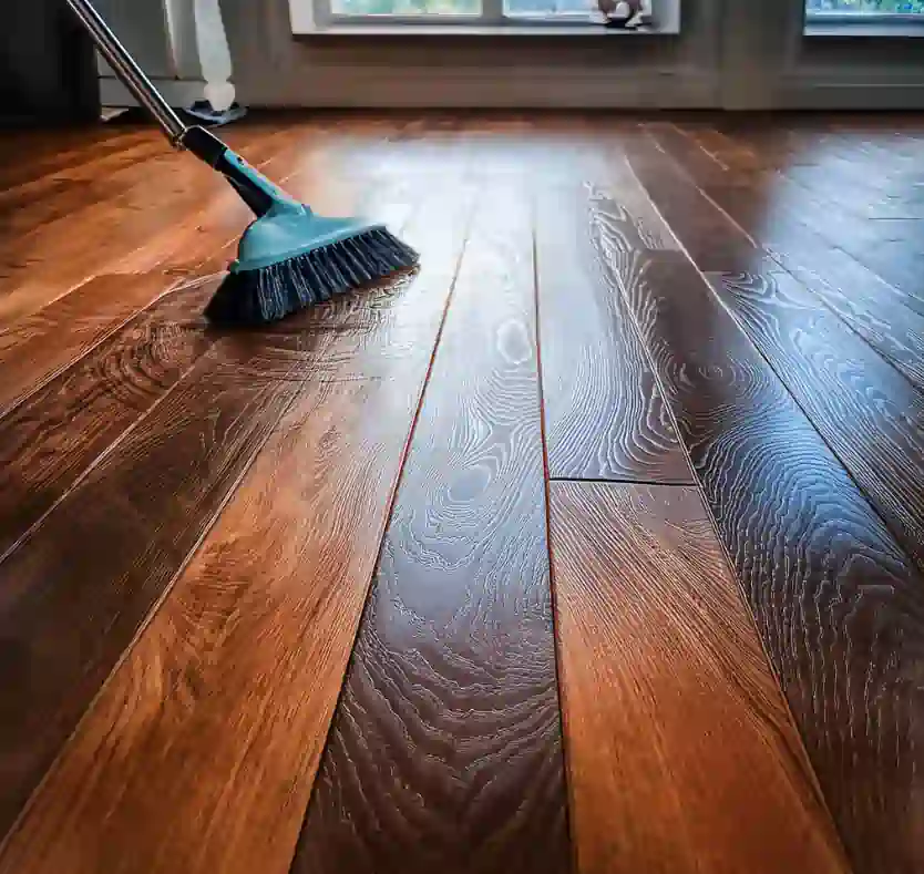 Natural way to clean engineered hardwood floors