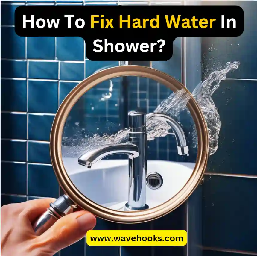 how to fix hardwater in shower