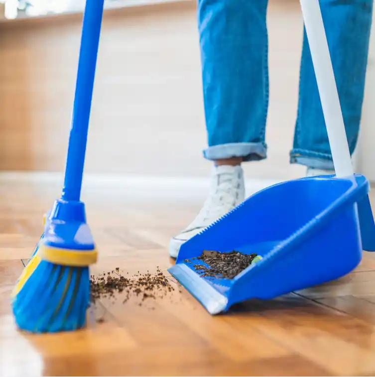 broom cleaning