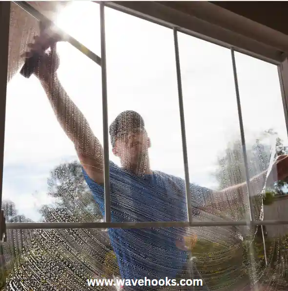 windows edge cleaning