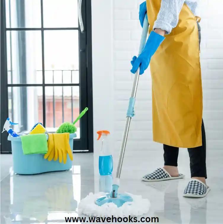 how to clean the marble floor in home with mop