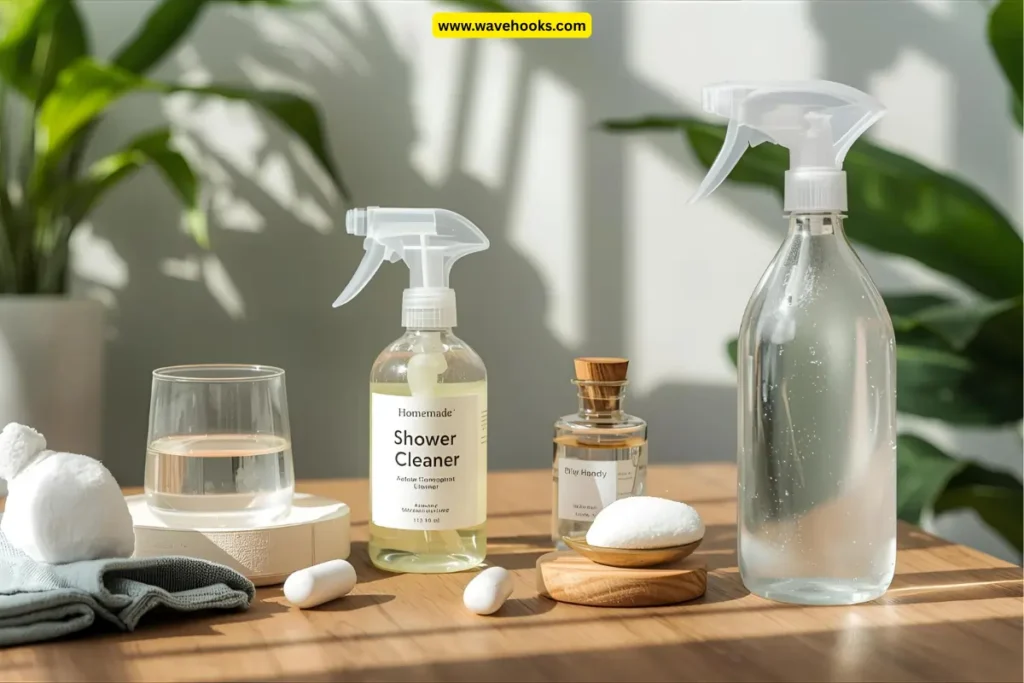 homemade shower cleaner