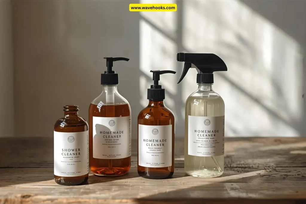 homemade shower cleaning recipe for tile