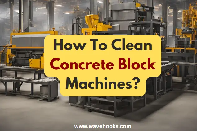 How To Clean Concrete Block Machines?