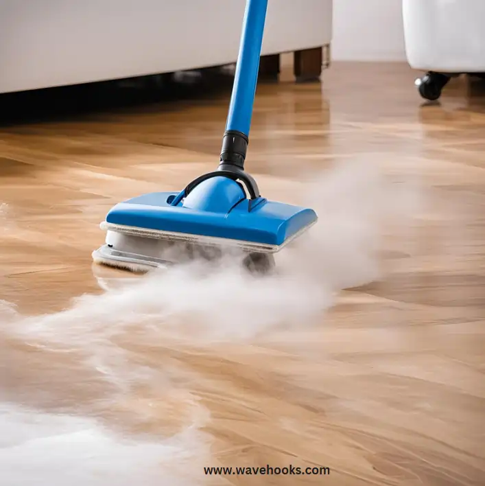 mopping vinyl flooring