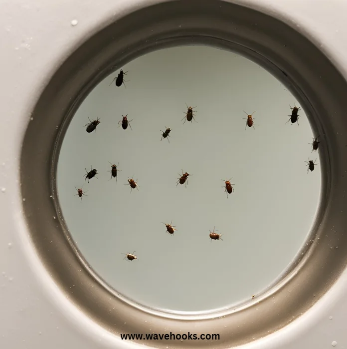 bugs in bathroom