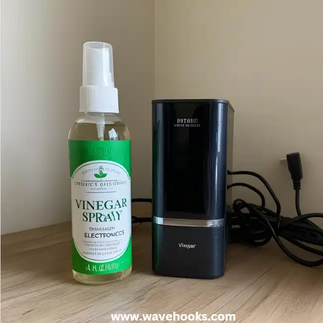 diy vinegar spray on electronics