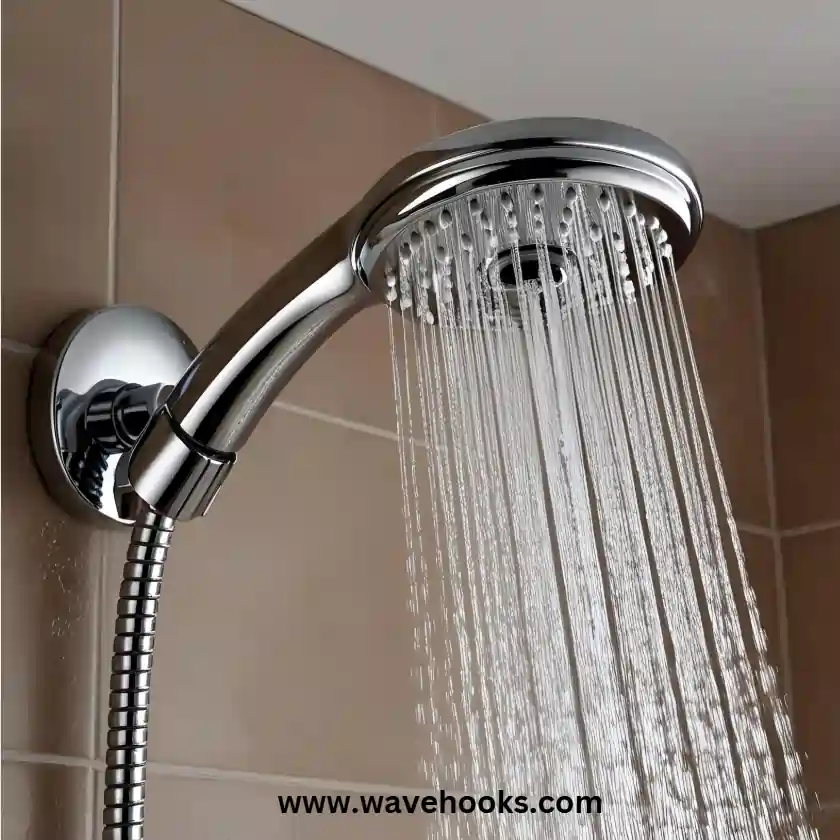 shower head in the bathroom