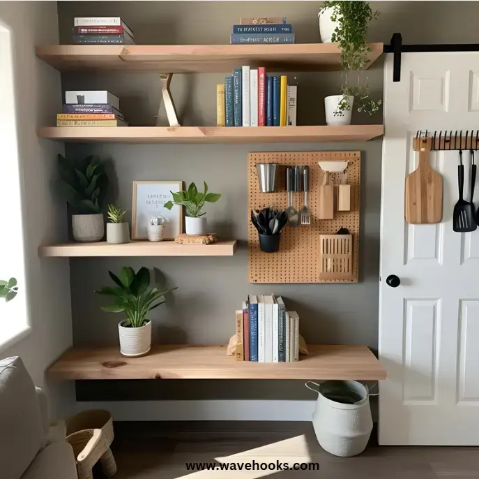 vertical space to organize