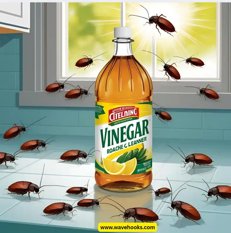 does vinegar keep roaches away