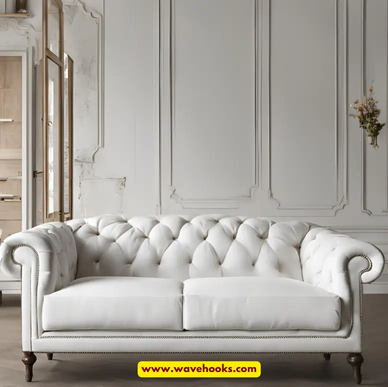 how to clean white couch