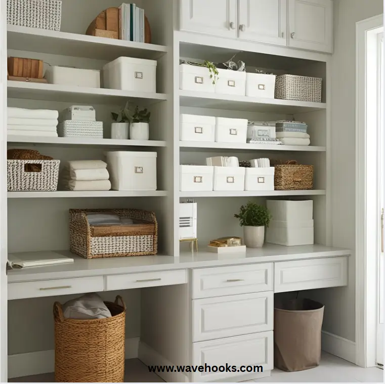clear home organization hacks in march