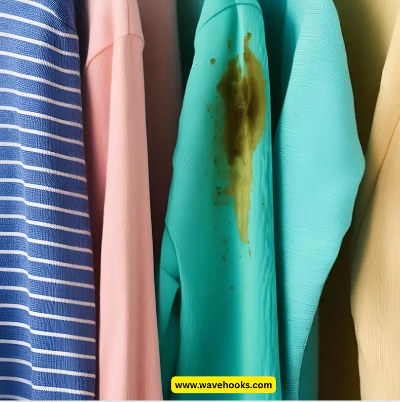 stains on colored clothes