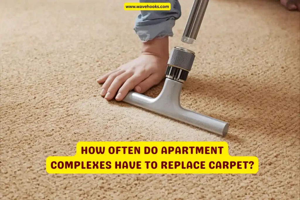 how often do apartment complexes have to replace carpet?