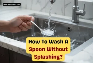 How To Wash A Spoon Without Splashing