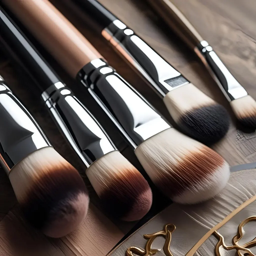 cleaning makeup brush