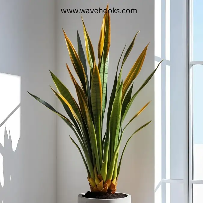 silk snake plant in types of snake plants