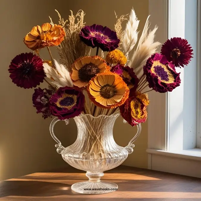 dried flower decor
