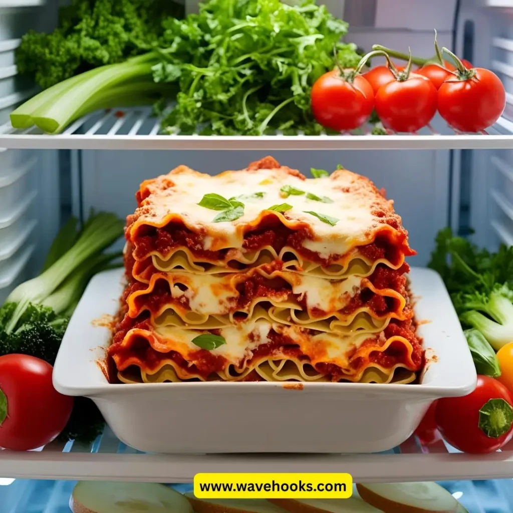 lasagna in freezer