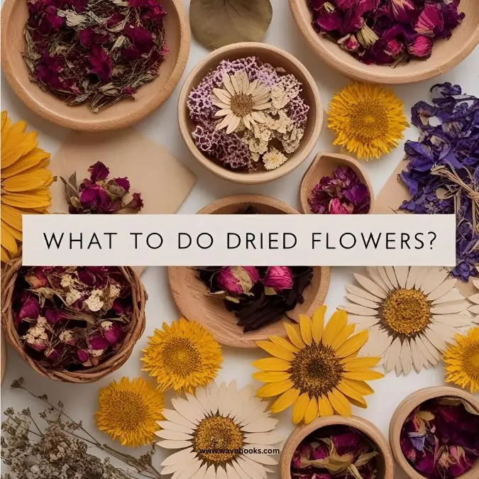 what to do with dried flowers