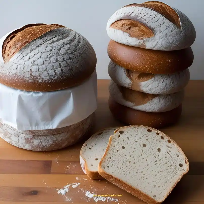 garlic bread on the table