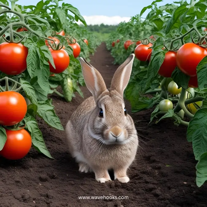 can rabbit eat tomatoes