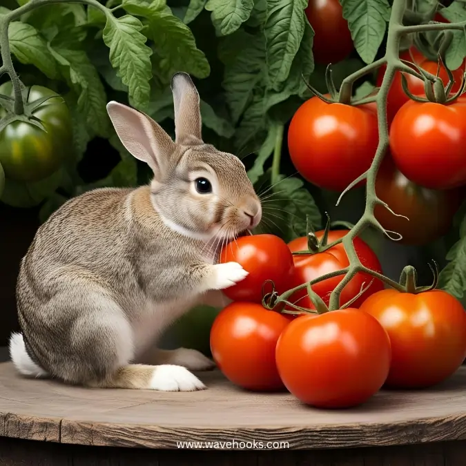warning signs while rabbit eating