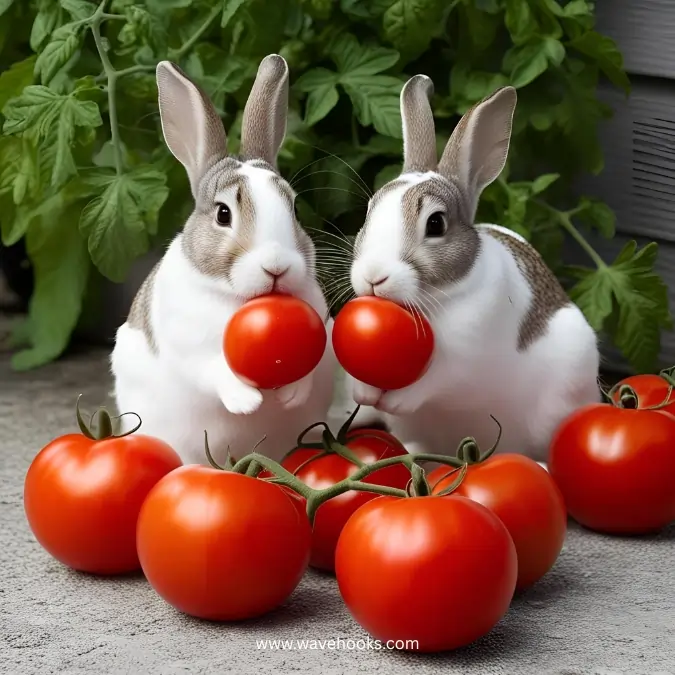 will rabbits eat tomatoes daily