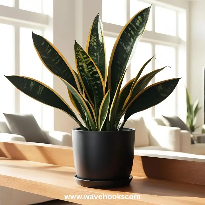 black gold compacta in types of snake plants