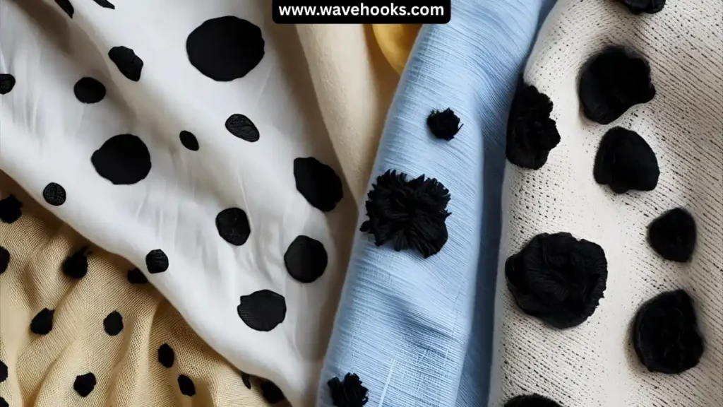 black spots on the clothes