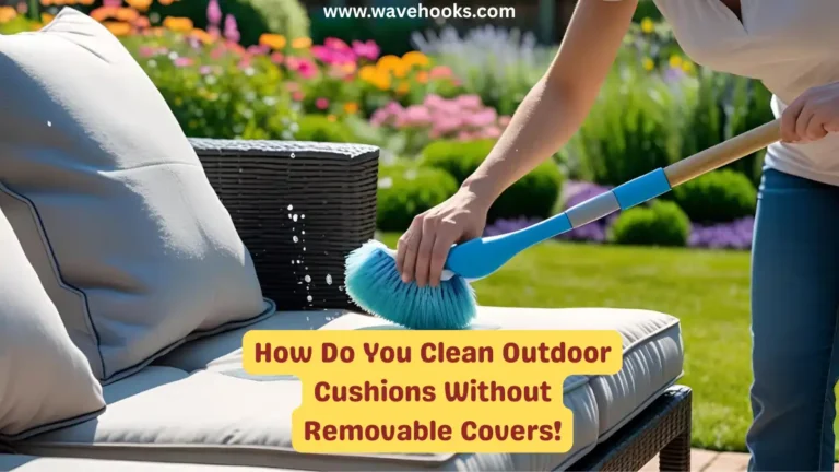 cleaning the patio furniture in home