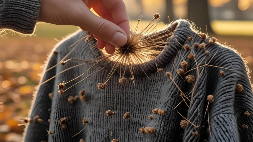 get burrs out of the clothes