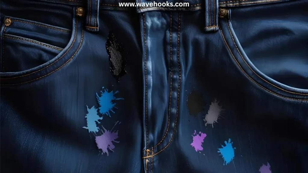 pen ink stains on the clothes