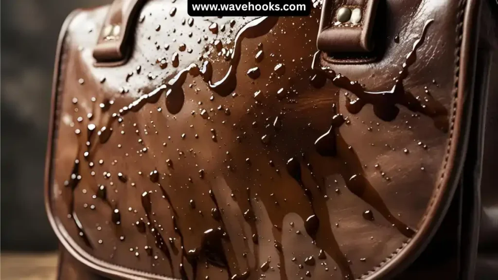 water spots on the jacket