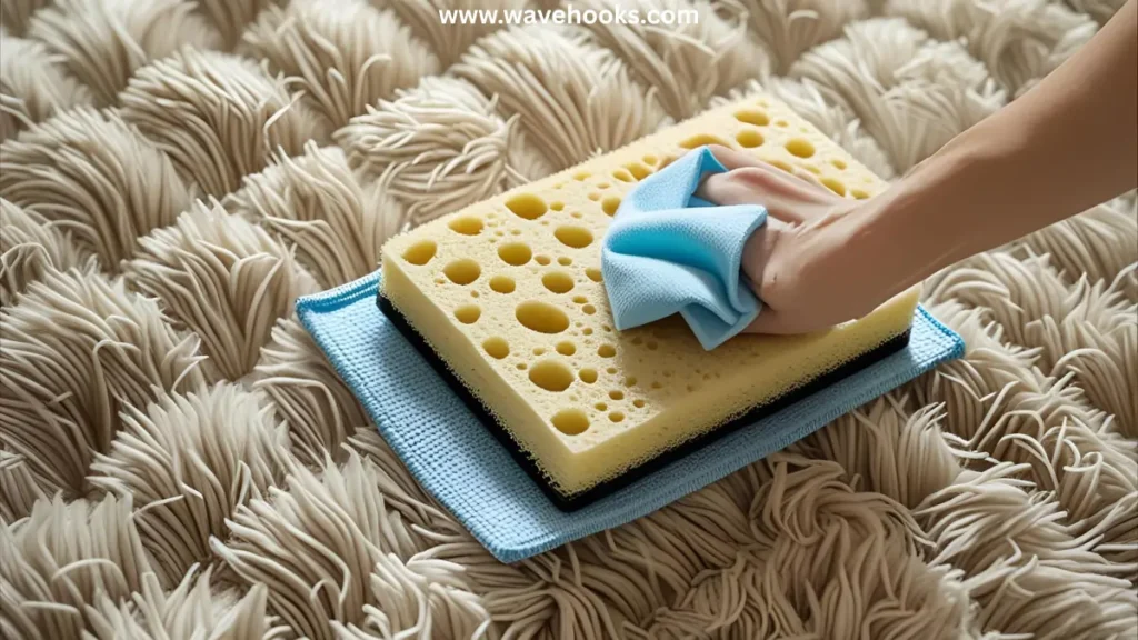 washing thing on the carpet