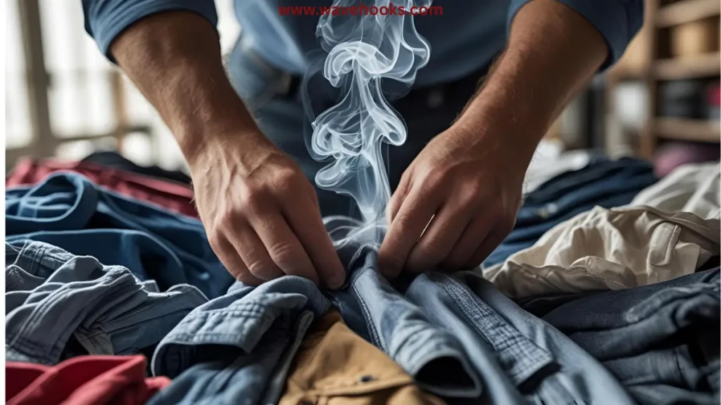 dirty smell from clothes