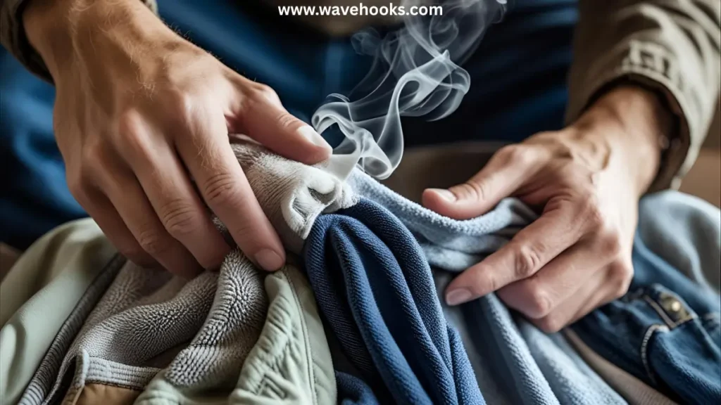 how to get campfire smell out of clothes