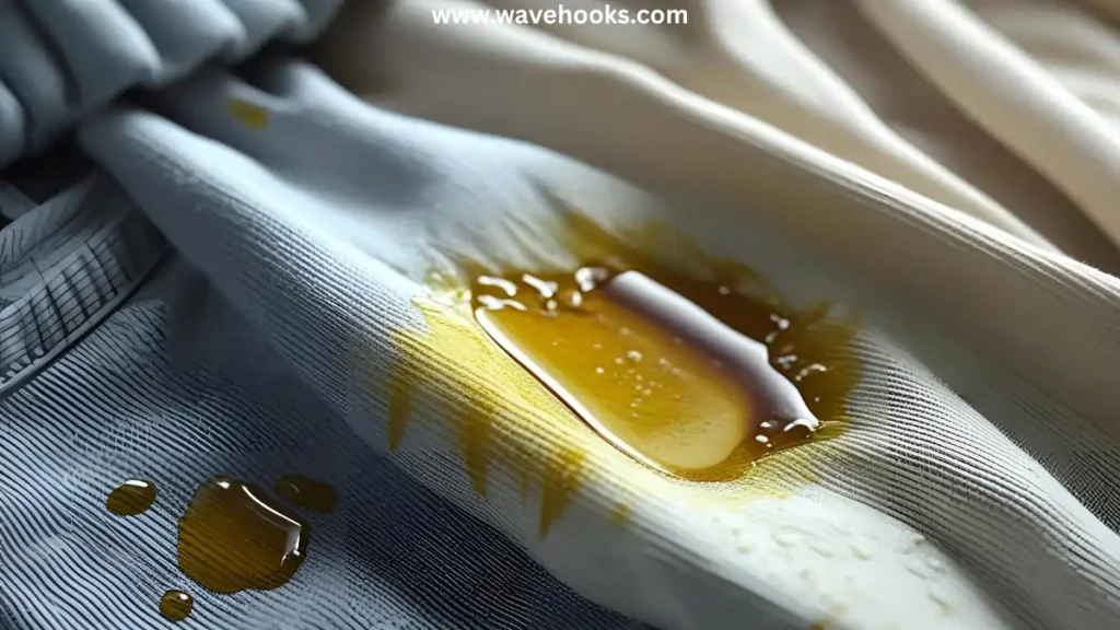 stains on the clothes