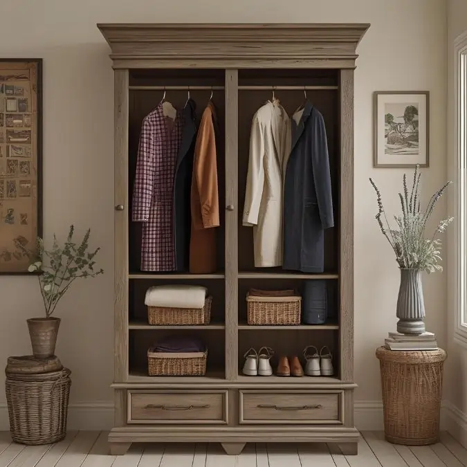 How to Organize a Small Apartment With No Closets or Drawers