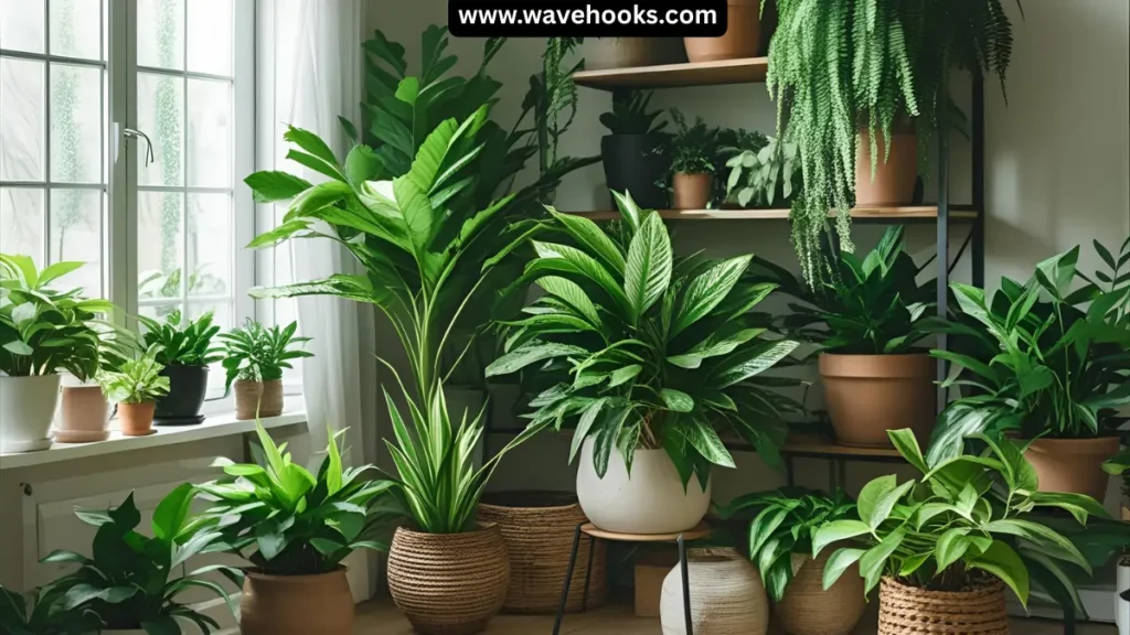 indoor plants in home