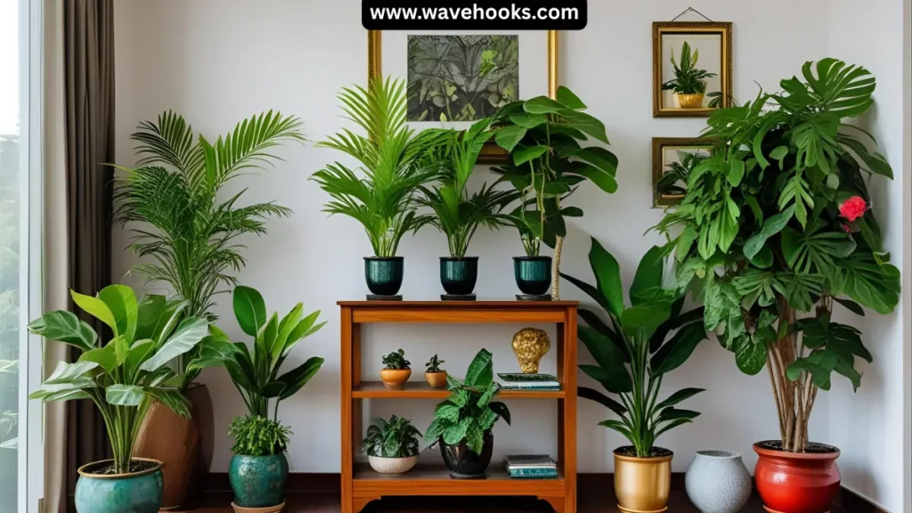 evergreen indoor plants in home