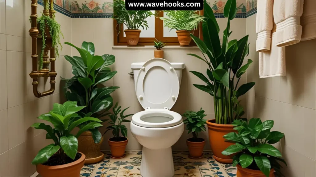 plants that purify air in toilet
