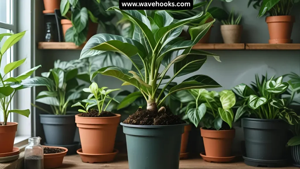indoor plants in the home